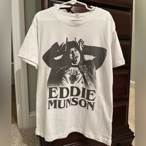 Stranger Things Eddie Munson T-Shirt, youth medium